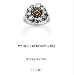 James Avery Sunflower Ring